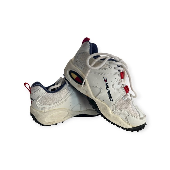 TH White Athletic Sneakers - Picture 1 of 4
